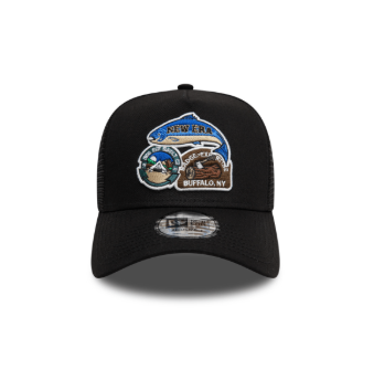 NE OUTDOOR PATCH TRUCKER NEWERA BLK