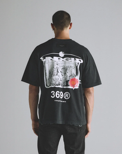 HELIOS GOD OF SUN TSHIRT VINTAGE BLACK