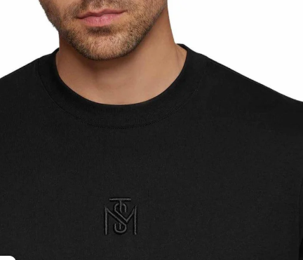 FORZA BLACK T-SHIRT OVERSIZE