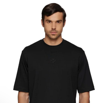 FORZA BLACK T-SHIRT OVERSIZE