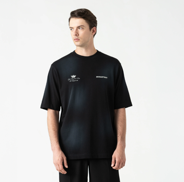 LOAN T-SHIRT OVERSIZED MEN WHITECAP GRAY