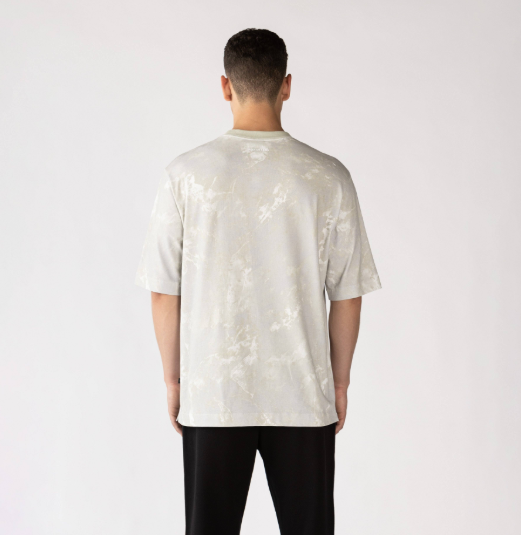 LEANDRO T SHIRT OVERSIZED MINERAL GRAY
