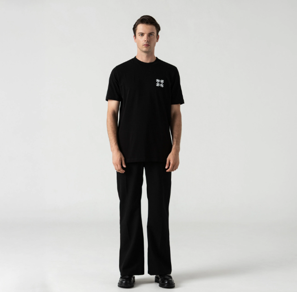 PRAGA T-SHIRT MEN BLACK