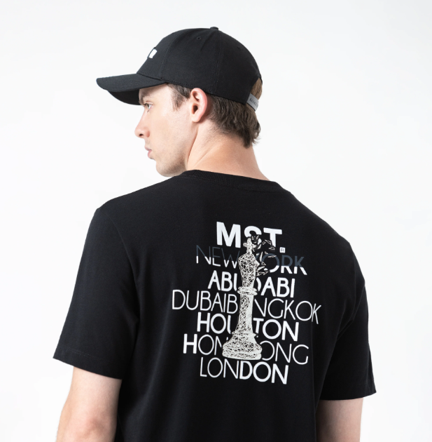 BRYNDER T-SHIRT MEN BLACK