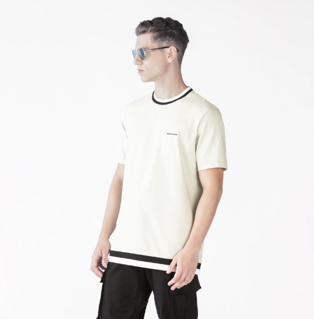 TARLINGTON T-SHIRT MEN MINERAL GRAY