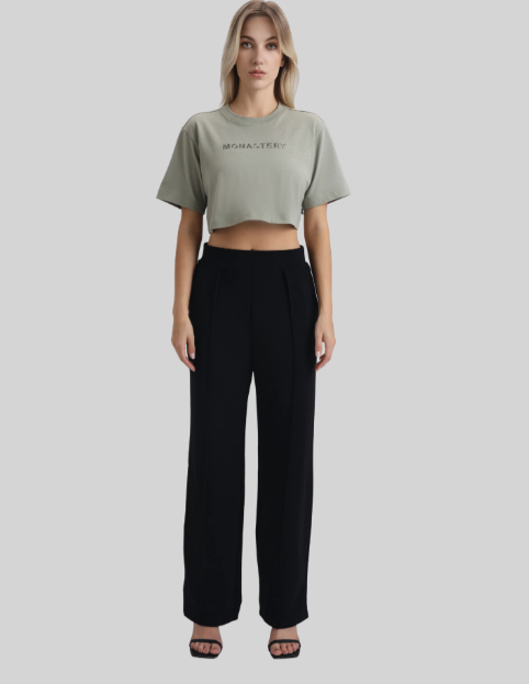 VETTEL CROP TOP SEAGRASS