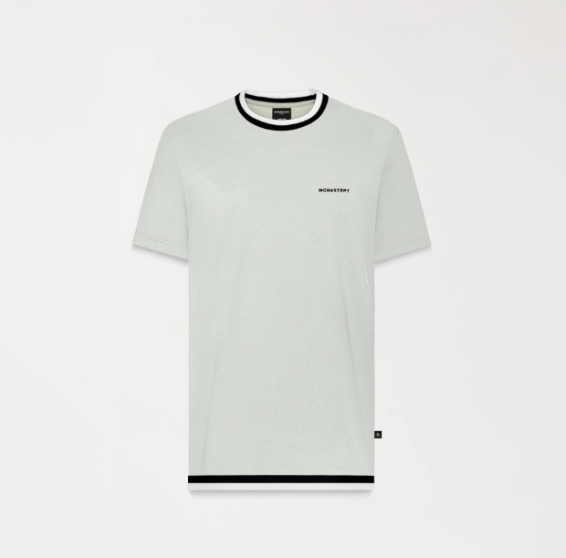 TARLINGTON T-SHIRT MEN MINERAL GRAY