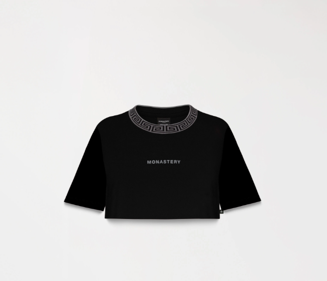 ARLET CROP TOP WOMEN BLACK