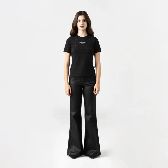 QYLLA TSHIRT WOMEN BLACK