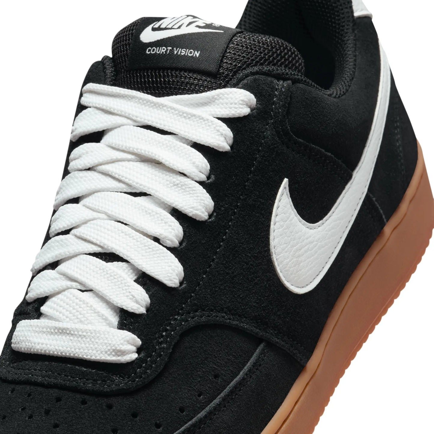 NIKE COURT VISION GAMUZA BLACK