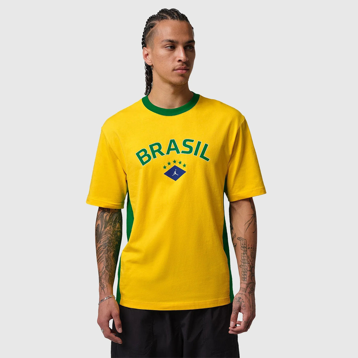 Jordan 85 Brazil GFX Tee "Varsity Maize"