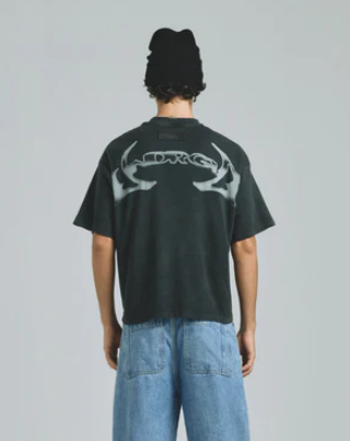 THUNDER RIDER PIGEONS BOXY FIT BLACK VINTAGE