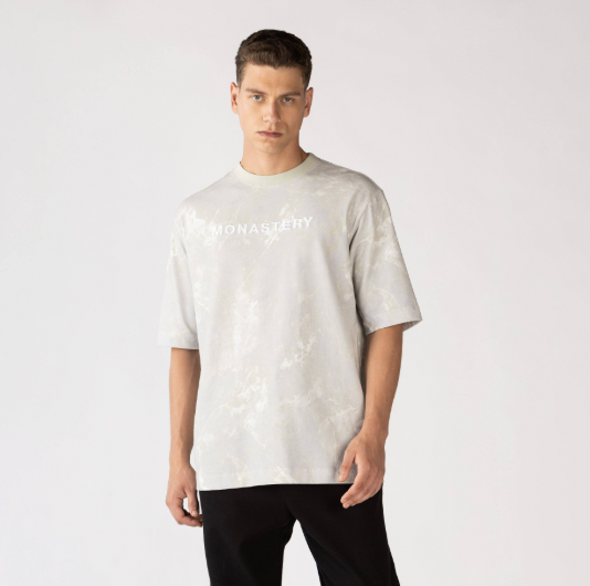 LEANDRO T SHIRT OVERSIZED MINERAL GRAY