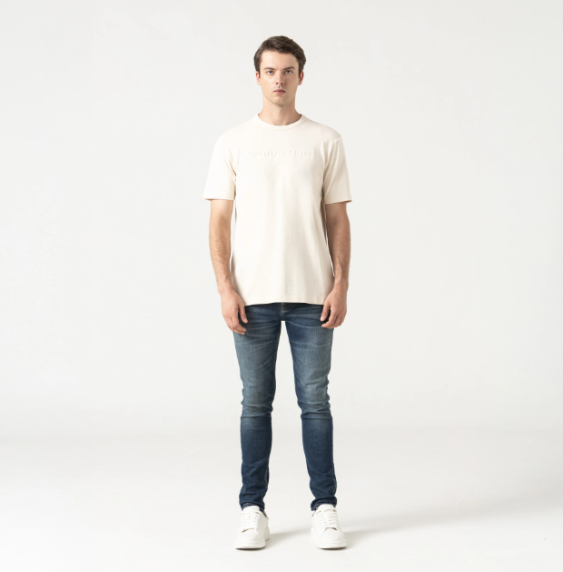 LARDEL T-SHIRT MEN  WHITECAP GRAY