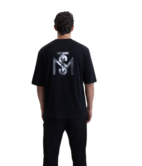 RUSTON T-SHIRT OVERSIZE BLACK
