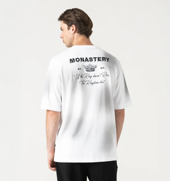 LOAN T-SHIRT OVERSIZED MEN WHITE