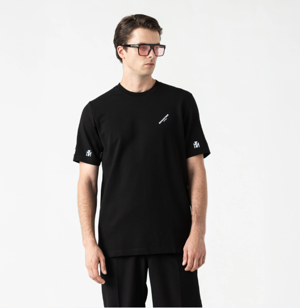 WANSTEIN T-SHIRT MEN BLACK
