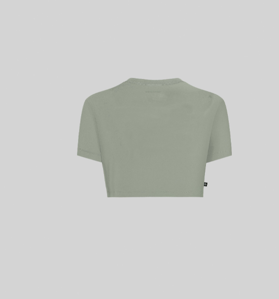VETTEL CROP TOP SEAGRASS