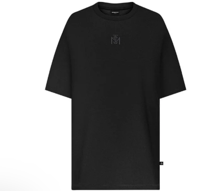 FORZA BLACK T-SHIRT OVERSIZE