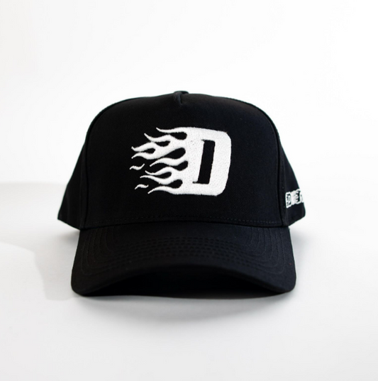 CAP FLAME BLACK