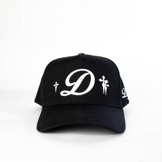 CAP CROSS GOTHIC BLACK
