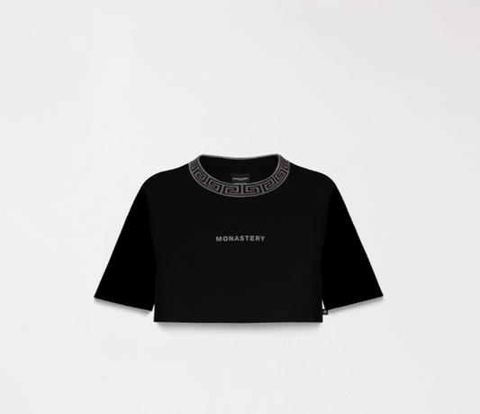 ARLET CROP TOP WOMEN BLACK