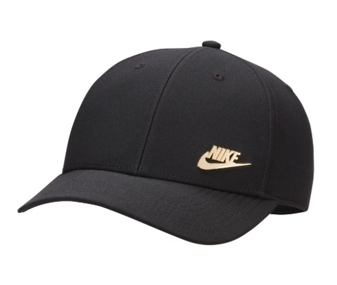 CAP NIKE NEGRO Y DORADO