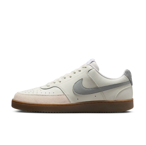 NIKE COURT VISION LOW GREY AND BEIGE
