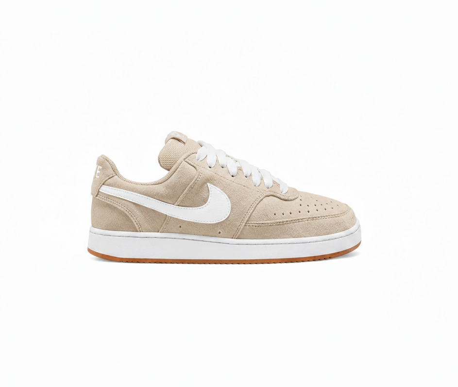 NIKE COURT VISION GAMUZA WHITE