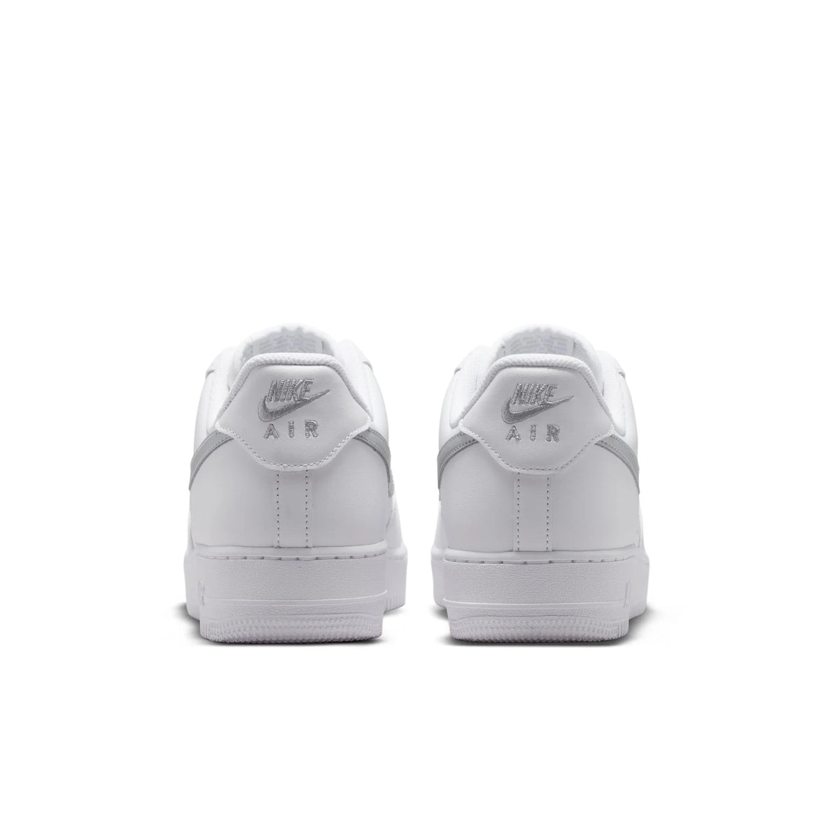 NIKE AIR FORCE 07 PLATINUM SWOOSH