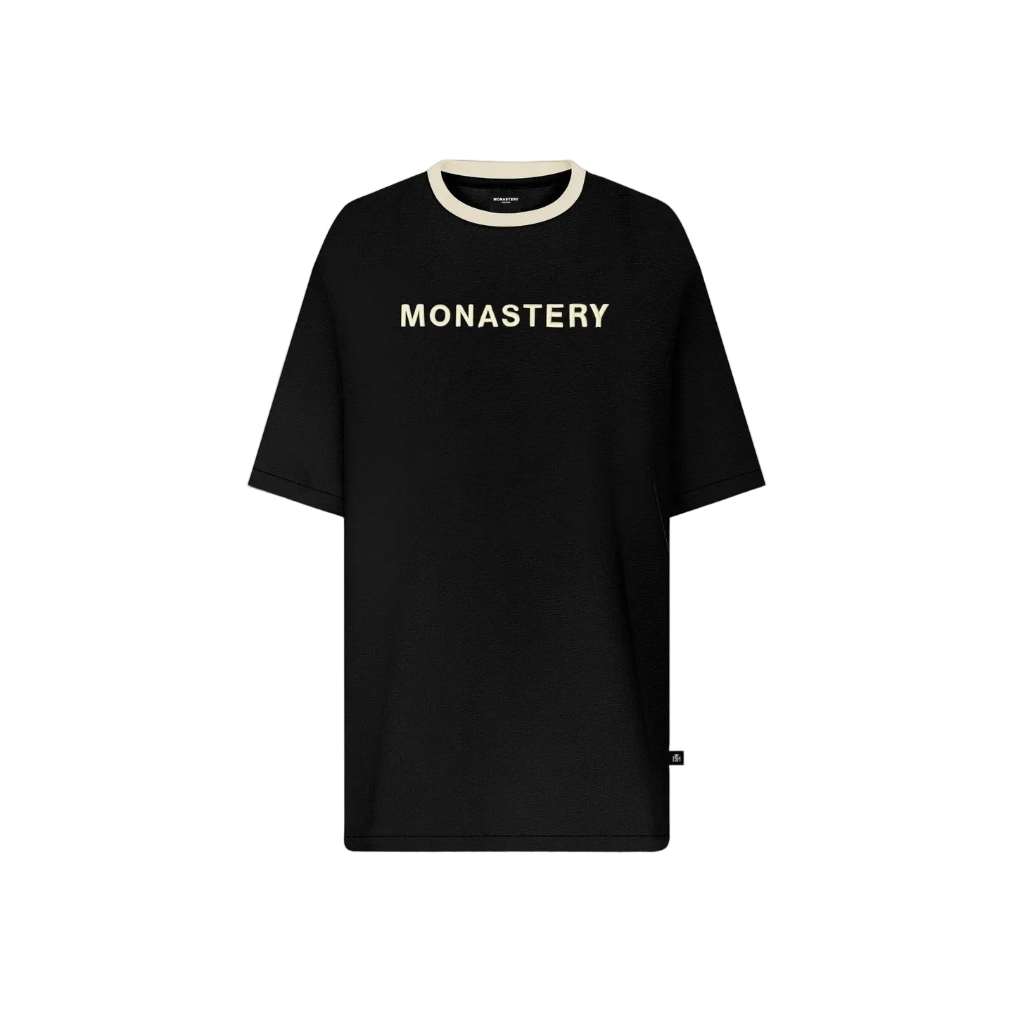 WARMBLOOD TSHIRT MEN OVERSIZED BLACK