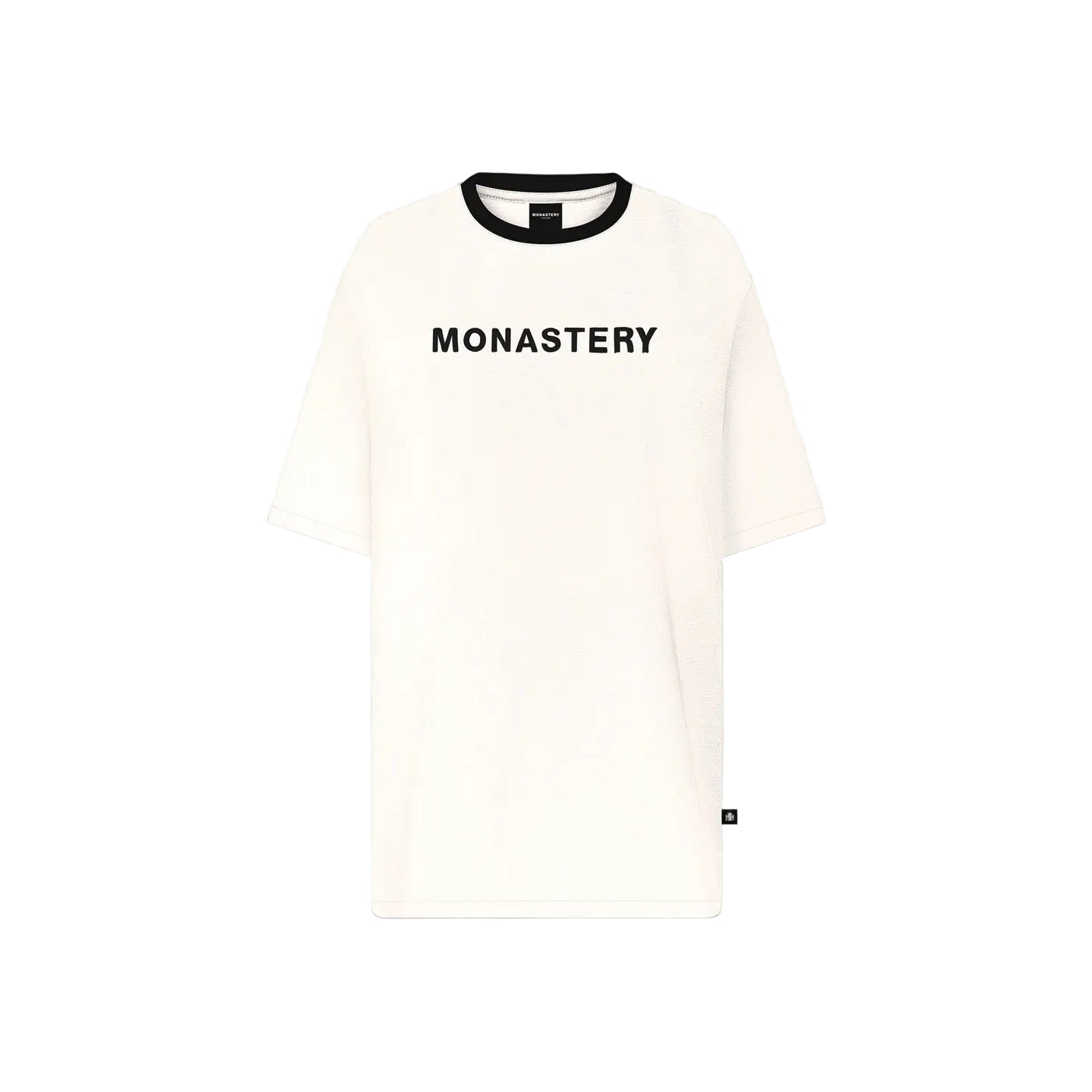 WARMBLOOD TSHIRT MEN OVERSIZED WHITE ASPARAGUS