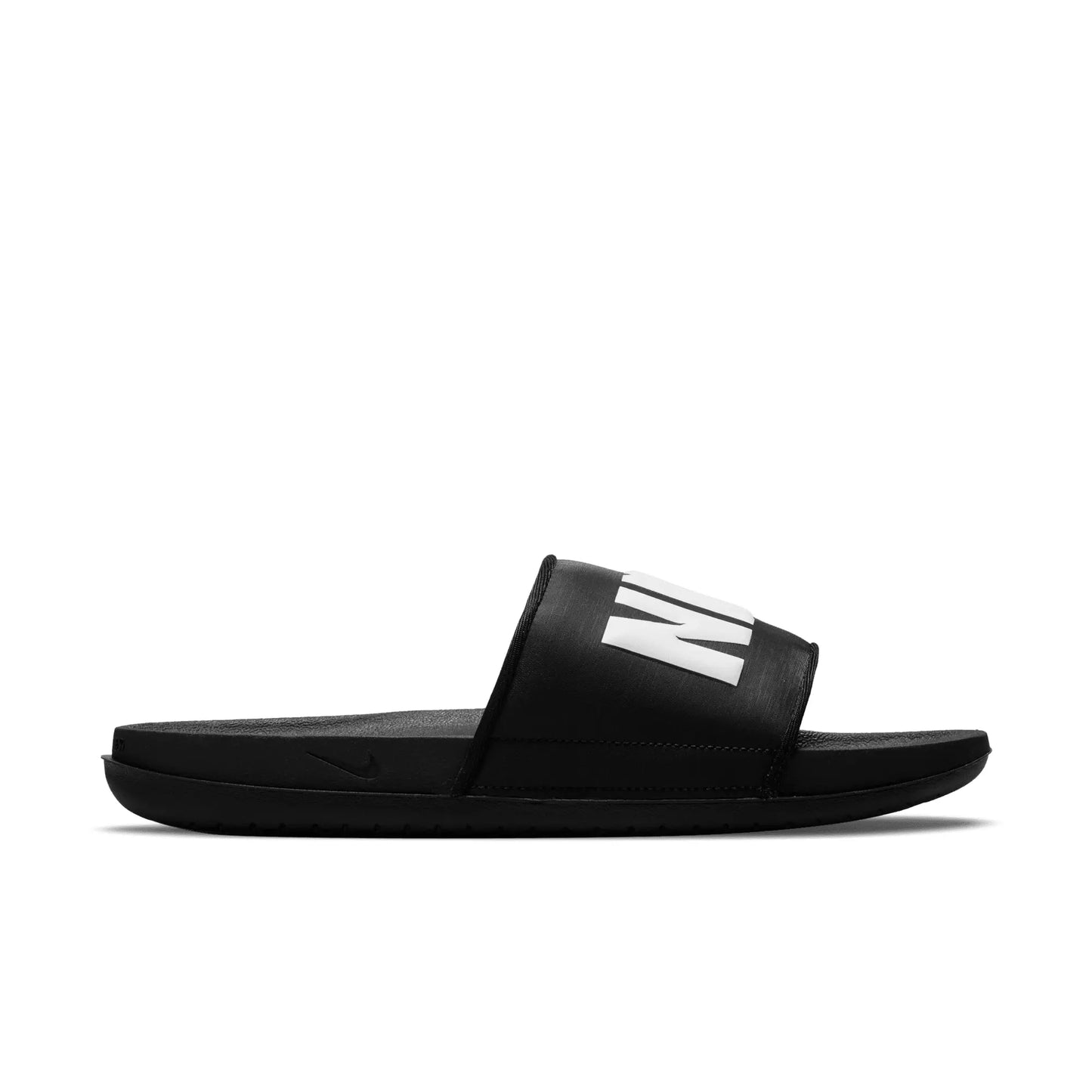 NIKE SLIDE BLACK AND WHITE